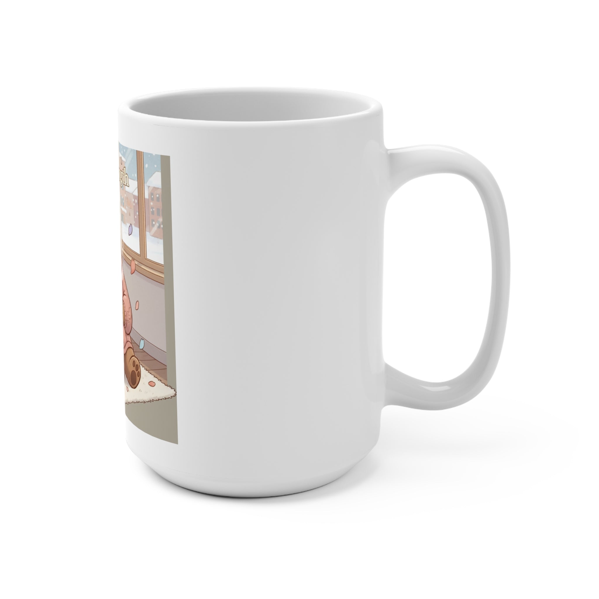 Bear Mug 15oz – Gentle Strength