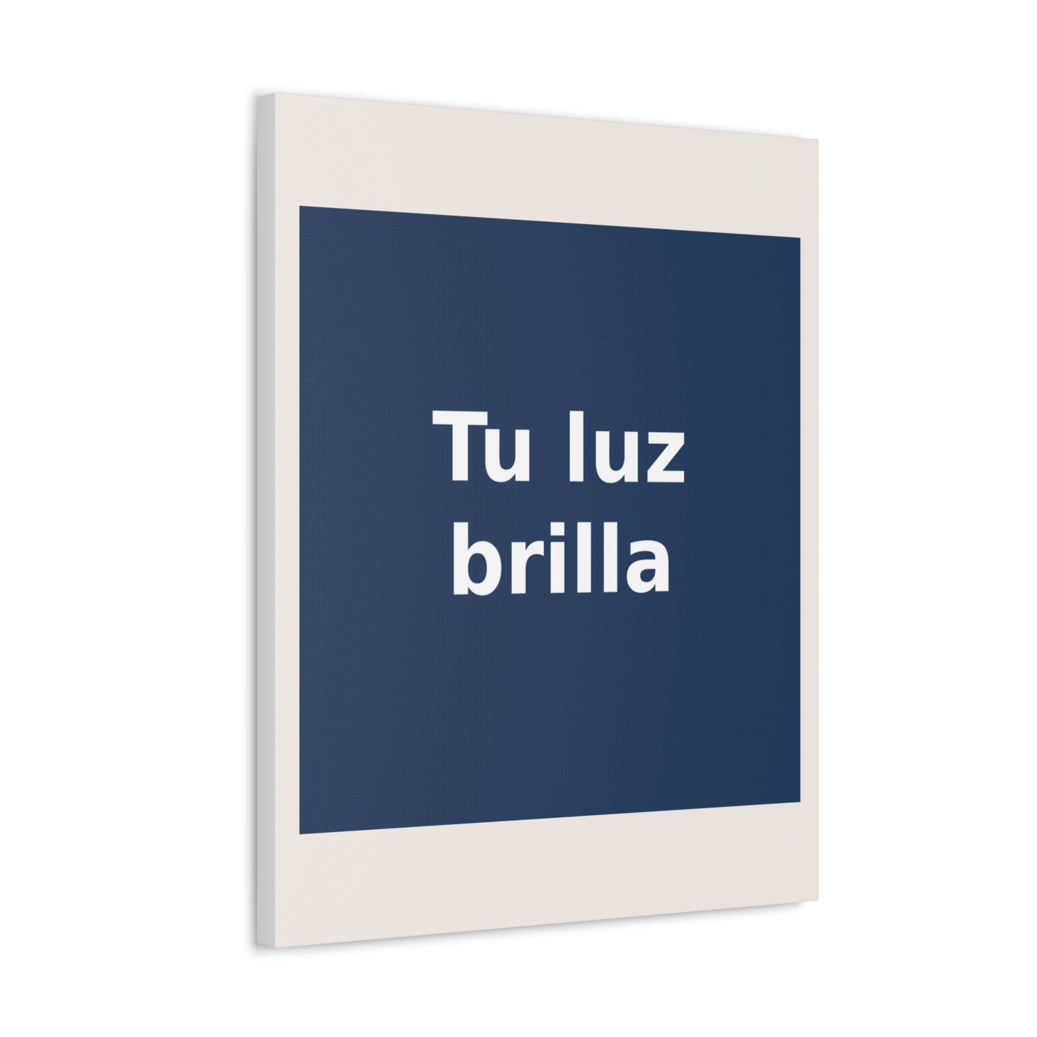 "Tu luz brilla" Black Cat Canvas | College Girl Gift | Fashion | KayKay Classics