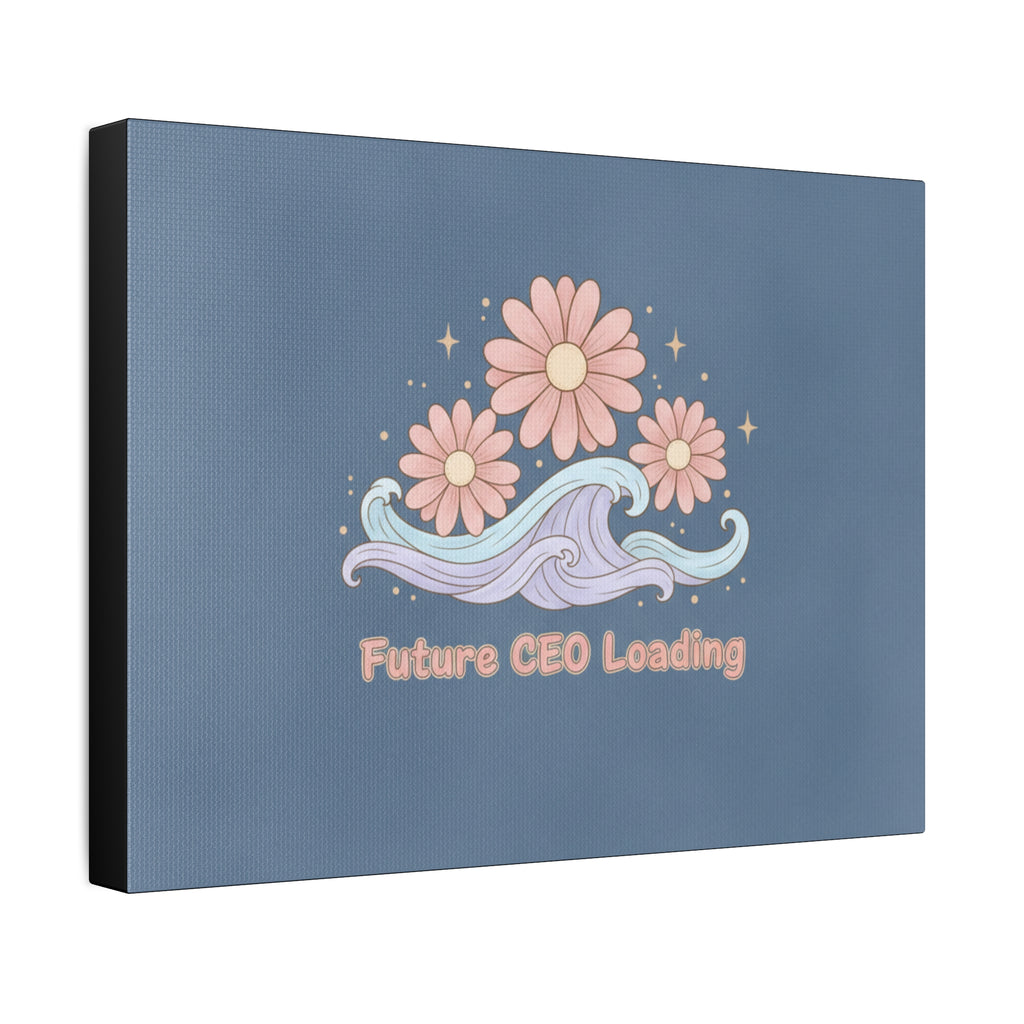 Daisies And Gentle Waves Canvas Print – Future Ceo Loading