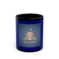Bunny Black Mug 11oz – Big Brain Energy
