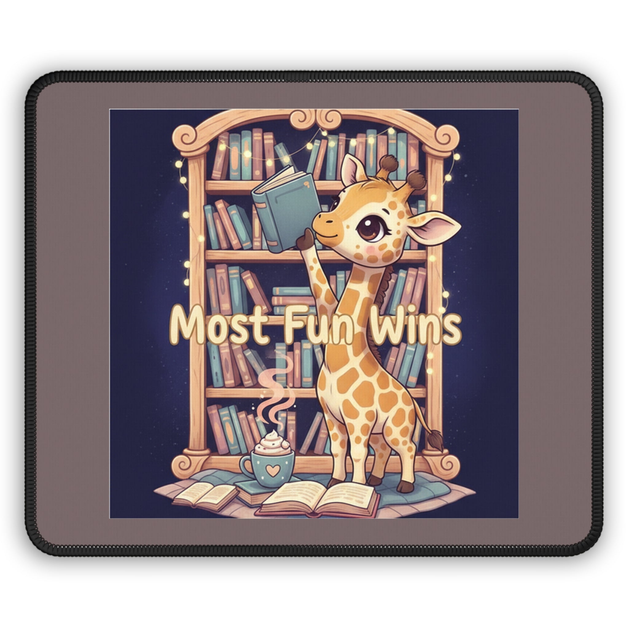 Giraffe Mouse Pad – Most Fun Wins