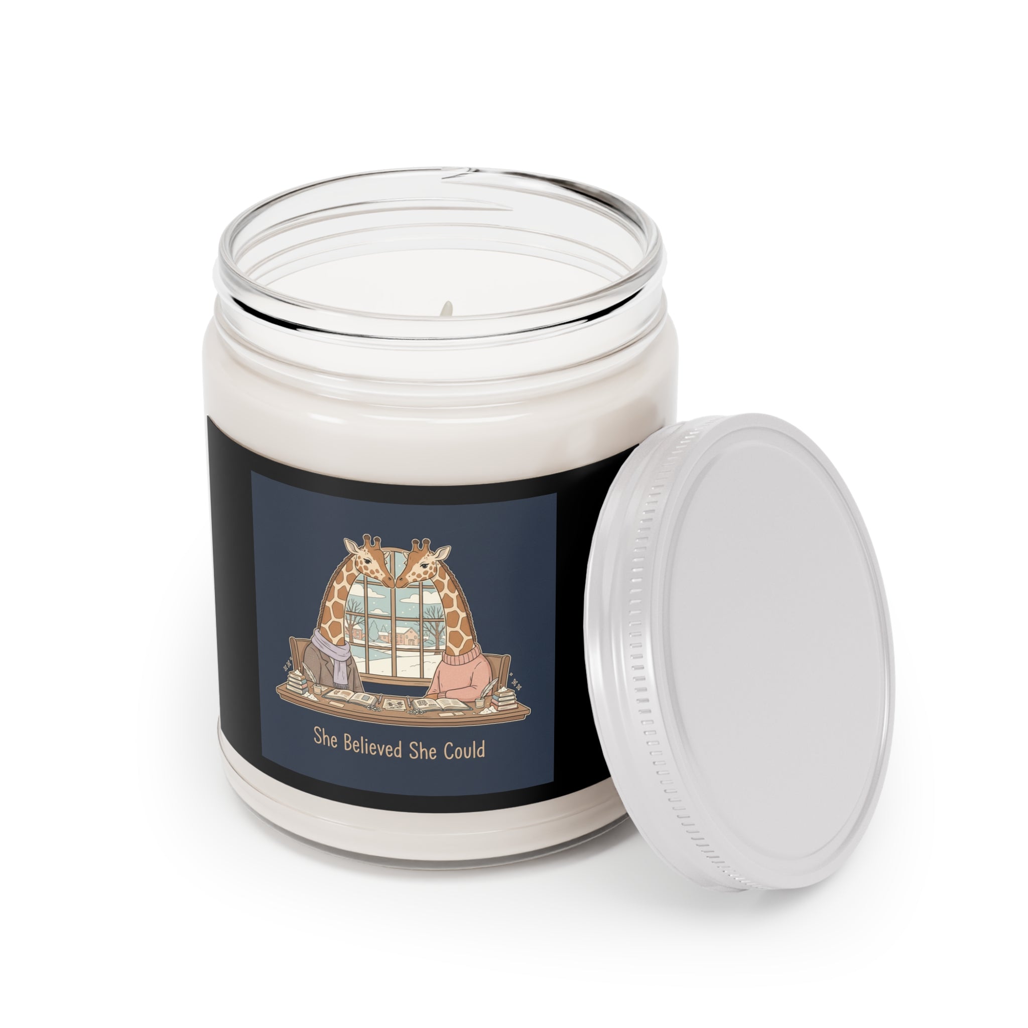 She Believed She Could Giraffe Scented Candle