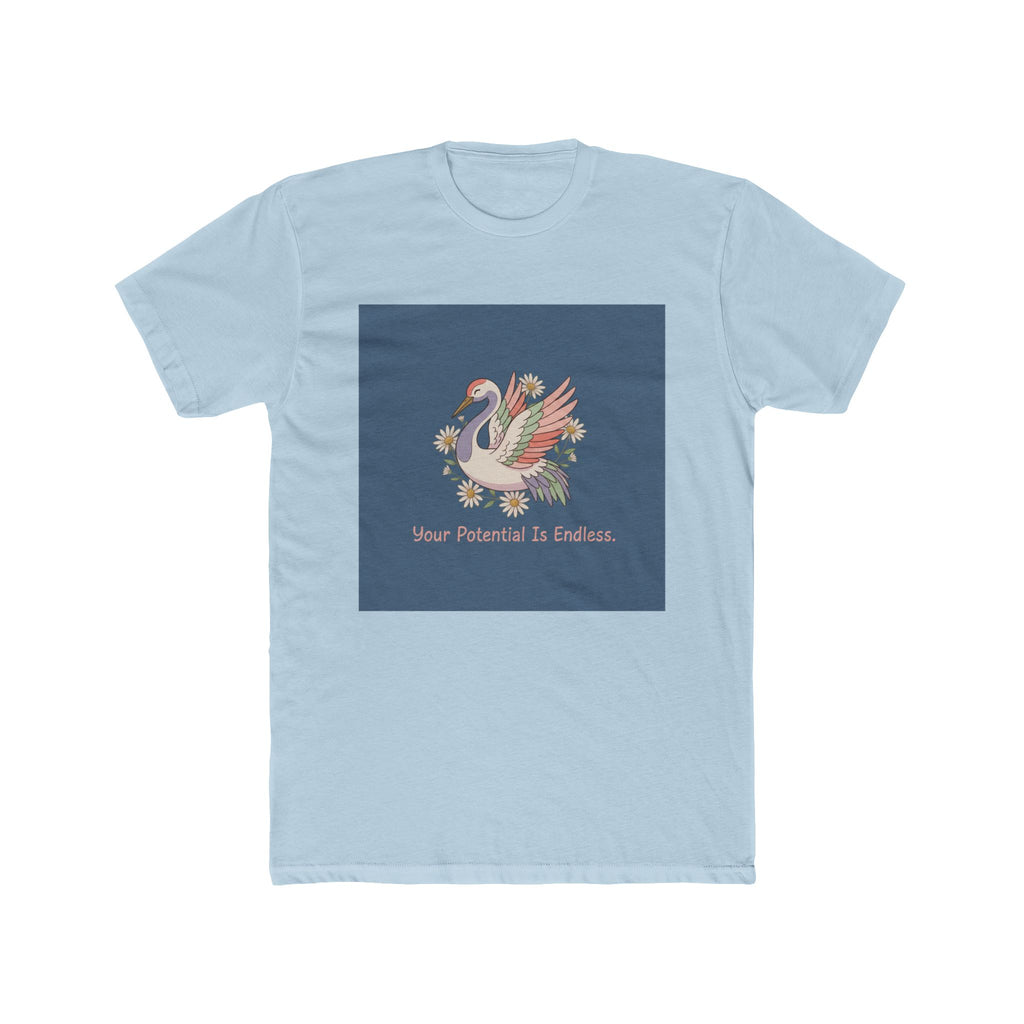 Crane Unisex Tee – Your Potential is Endless