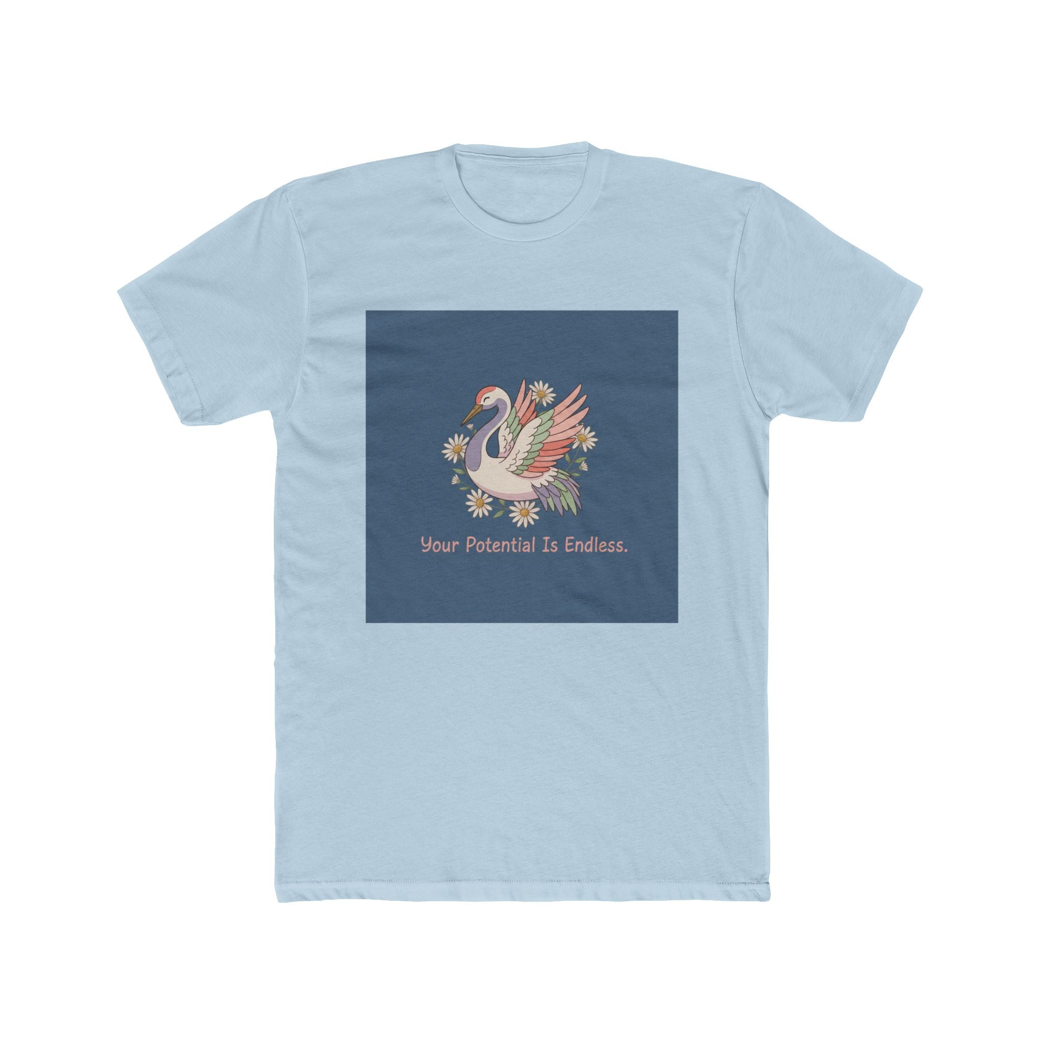 Crane Unisex Tee – Your Potential is Endless