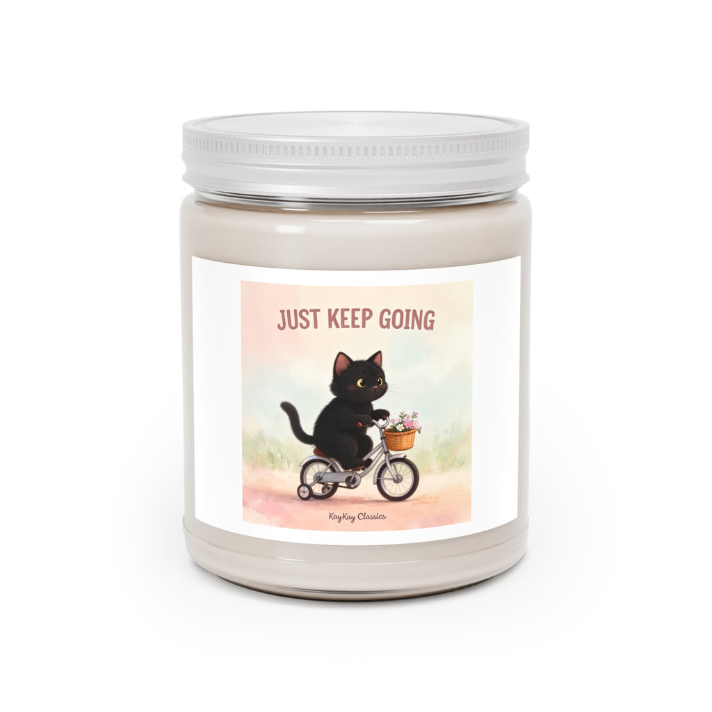 JUST KEEP GOING Cat Scented Candle
