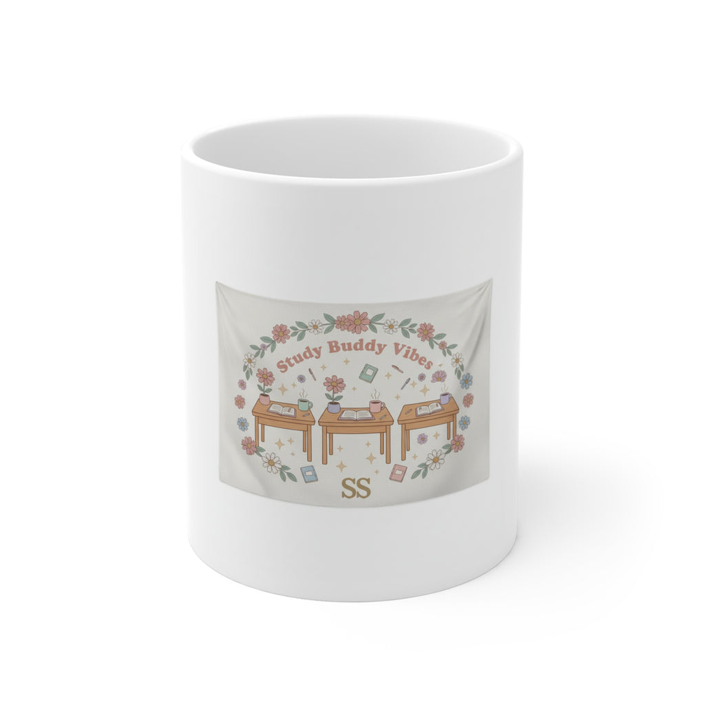 Study Buddy Vibes Mug 11oz