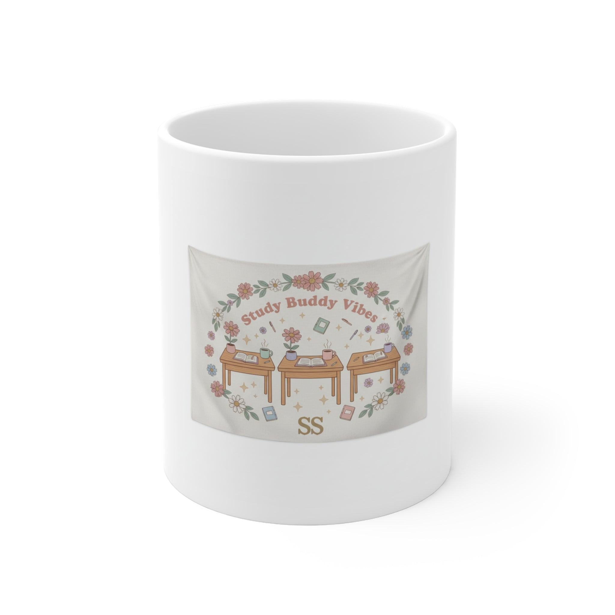 Study Buddy Vibes Mug 11oz