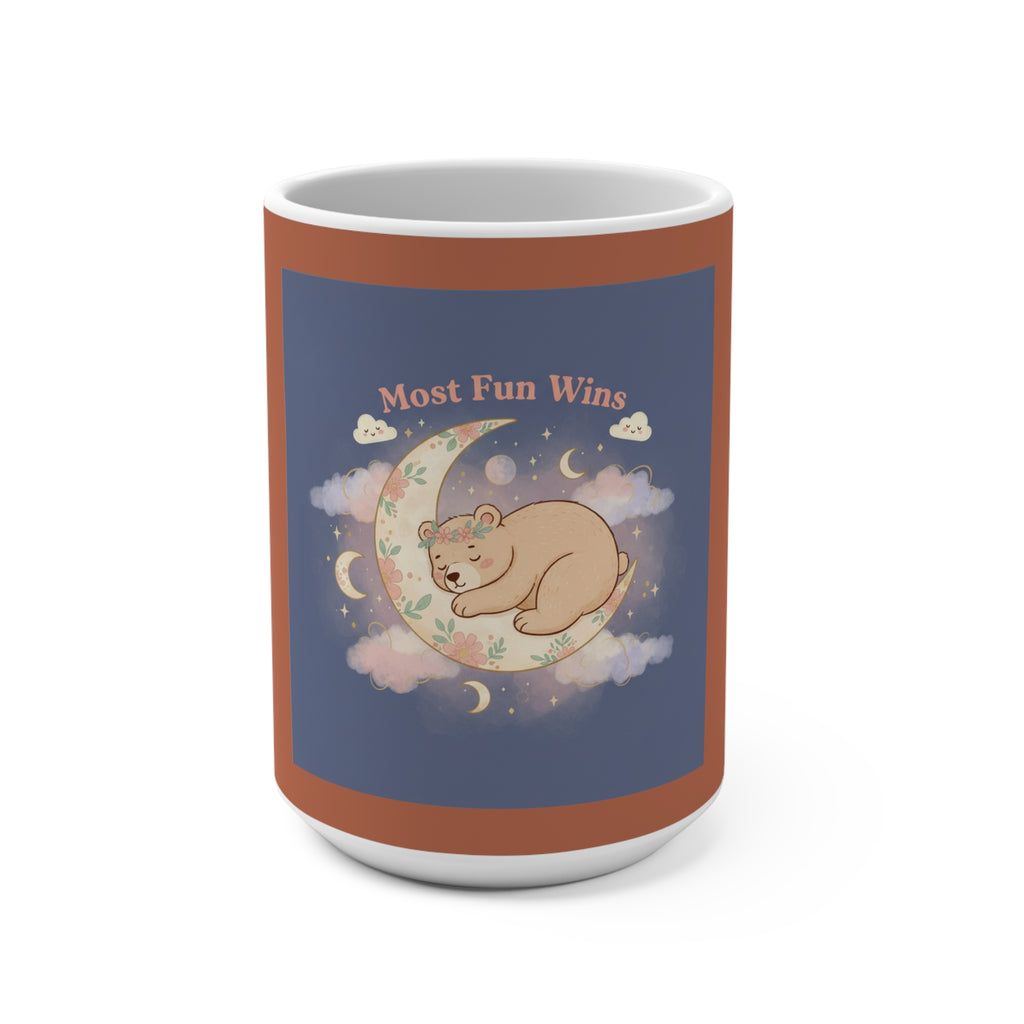 Bear Mug 15oz – Most Fun Wins