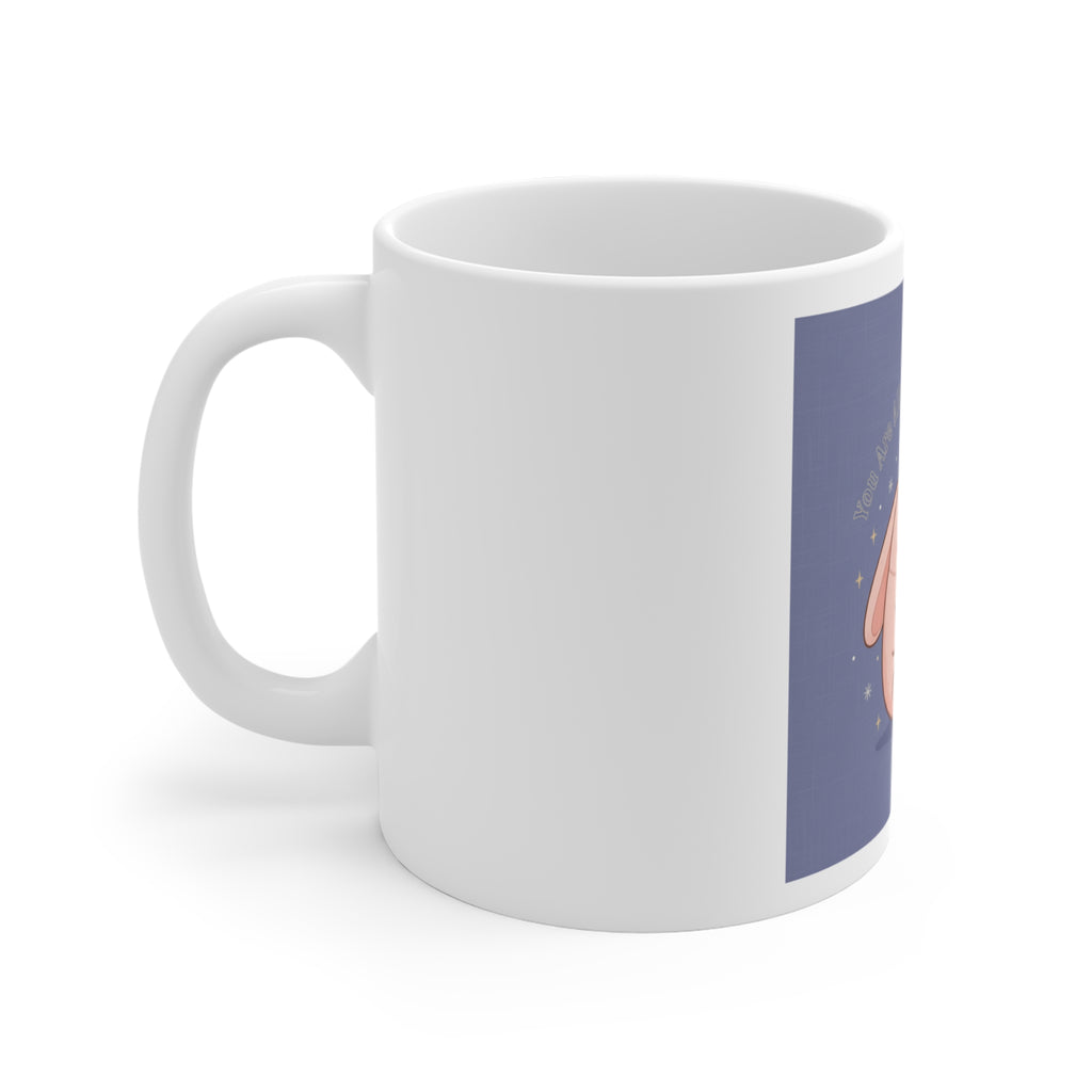 Bunny Mug 11oz – You Are Allowed to Grow Slowly