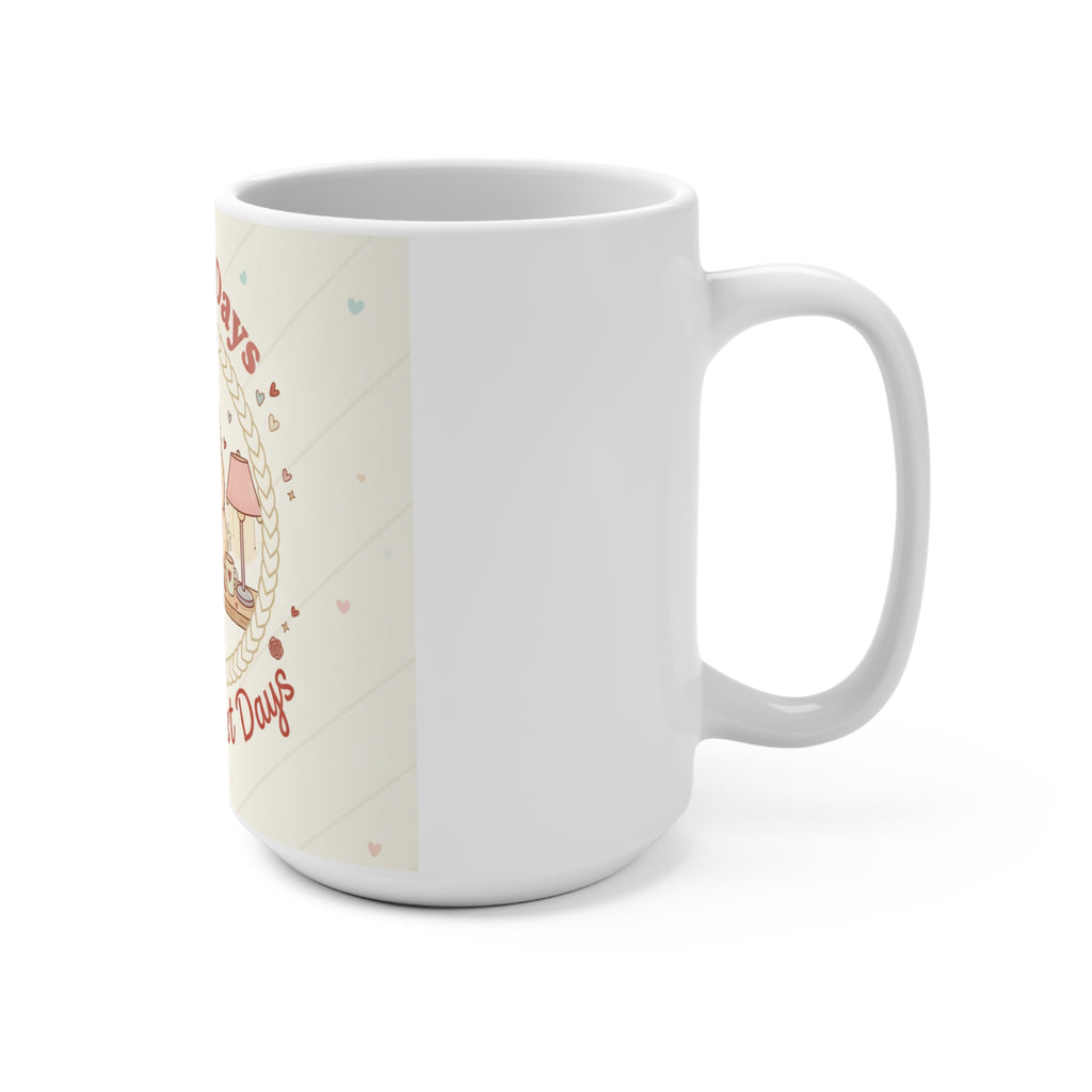 Library Days Are The Best Days Cat Mug 15oz