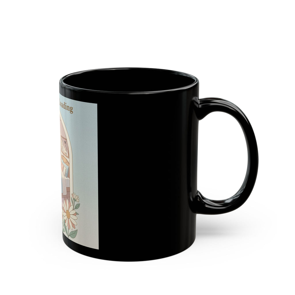 Future CEO Loading Black Mug 11oz