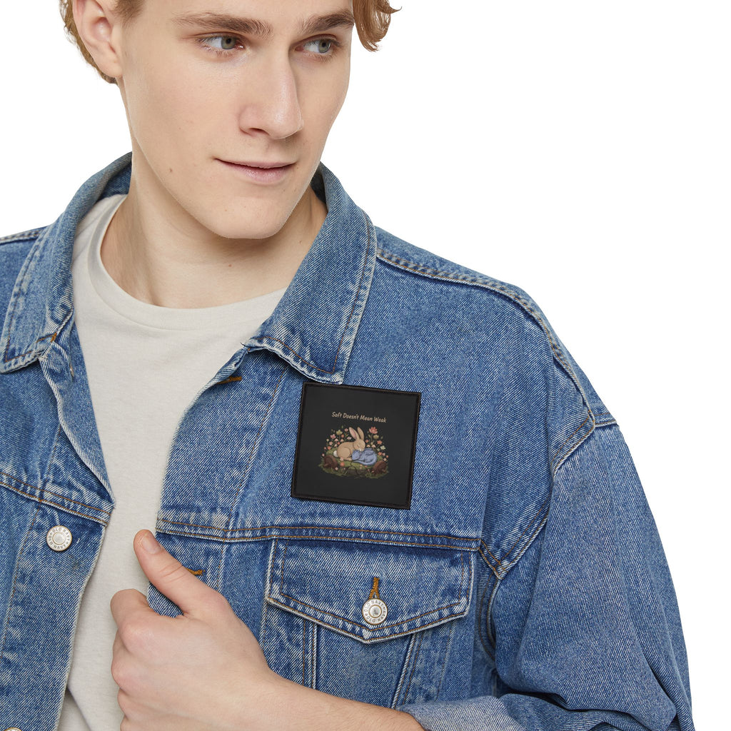 Dragon Iron-On Patch – Soft Doesnt Mean Weak