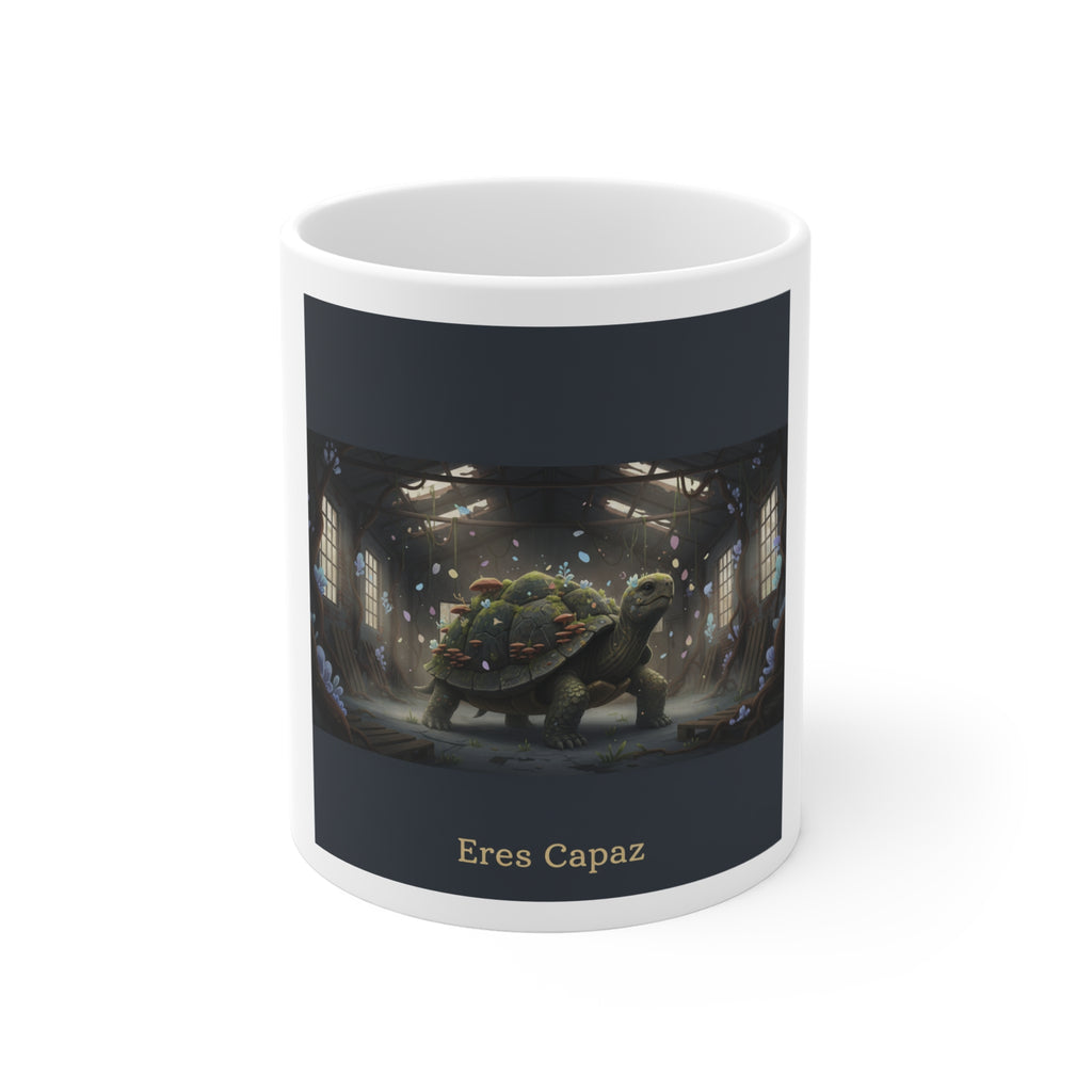 Eres Capaz Turtle Mug 11oz