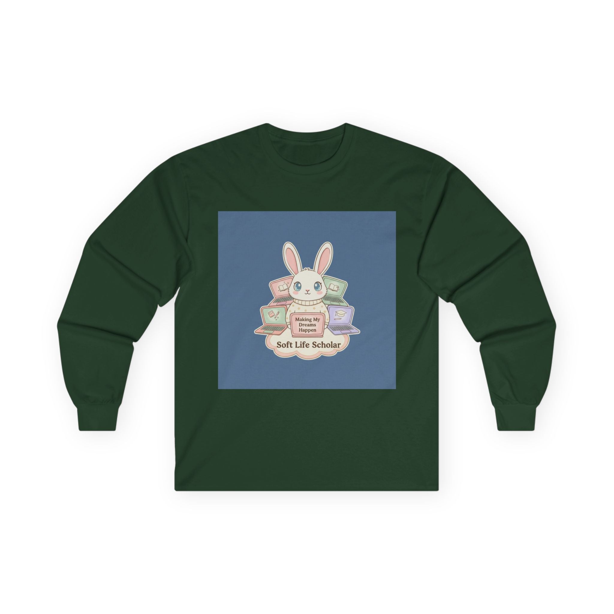 Bunny Long Sleeve Tee – Making My Dreams Happen Soft Life Schola