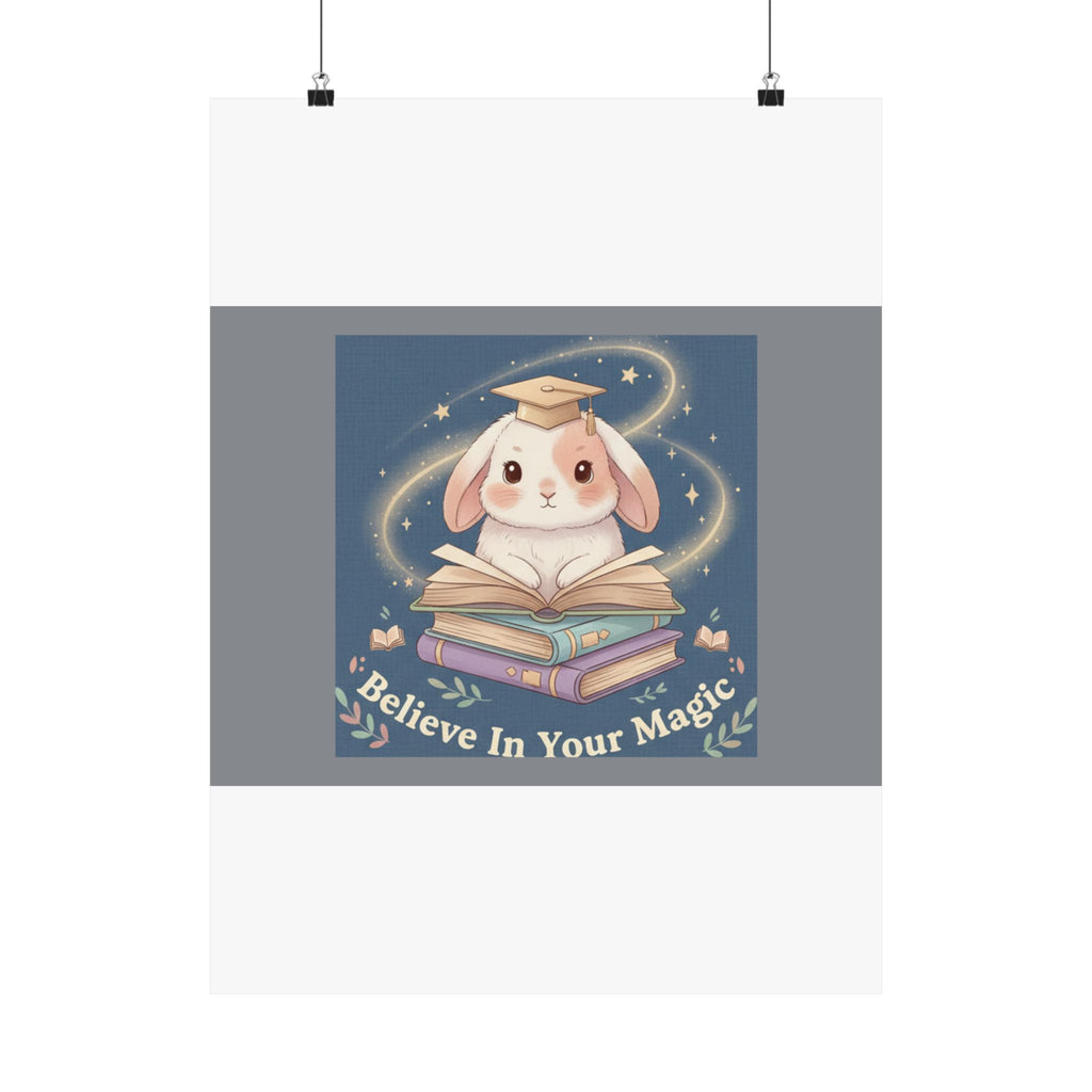 Bunny Poster – Believe in Your Magic