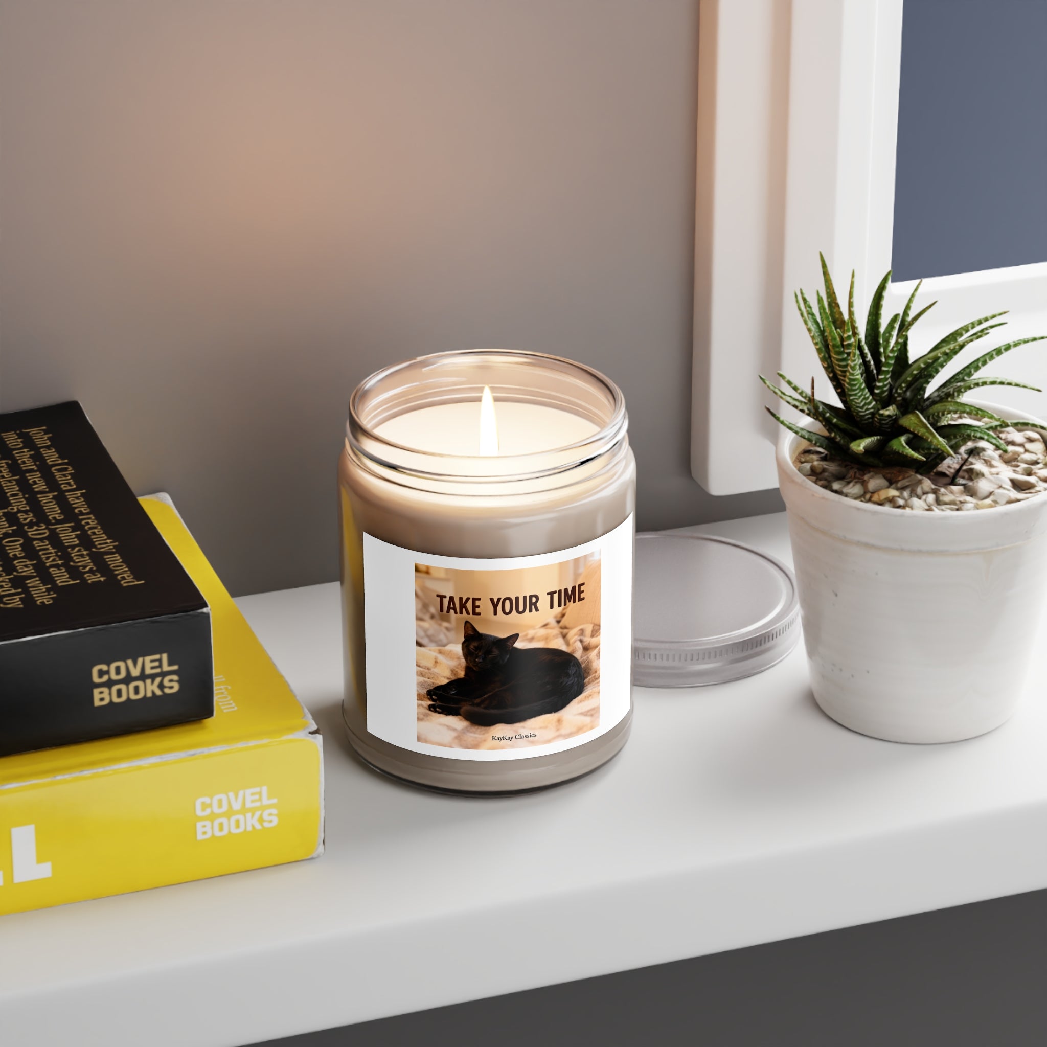 TAKE YOUR TIME Cat Scented Candle