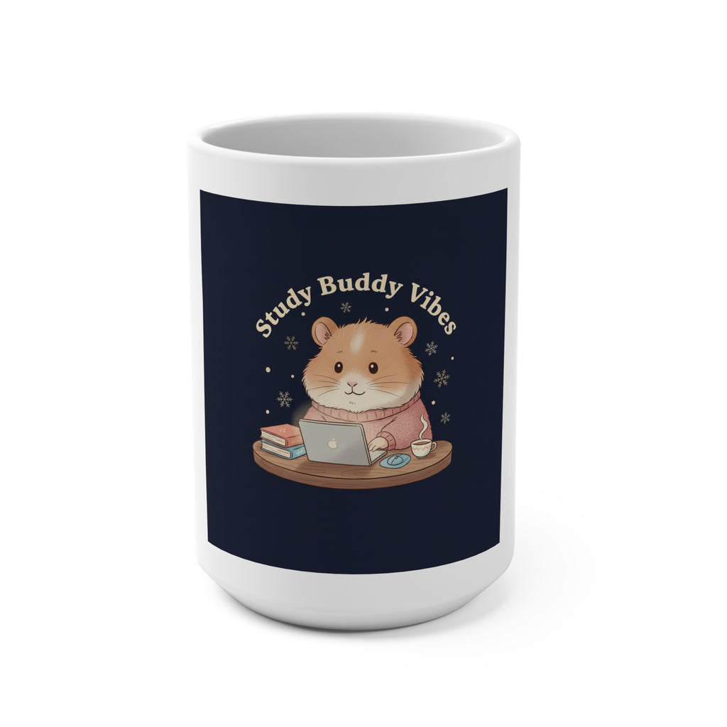 Study Buddy Vibes Mug 15oz