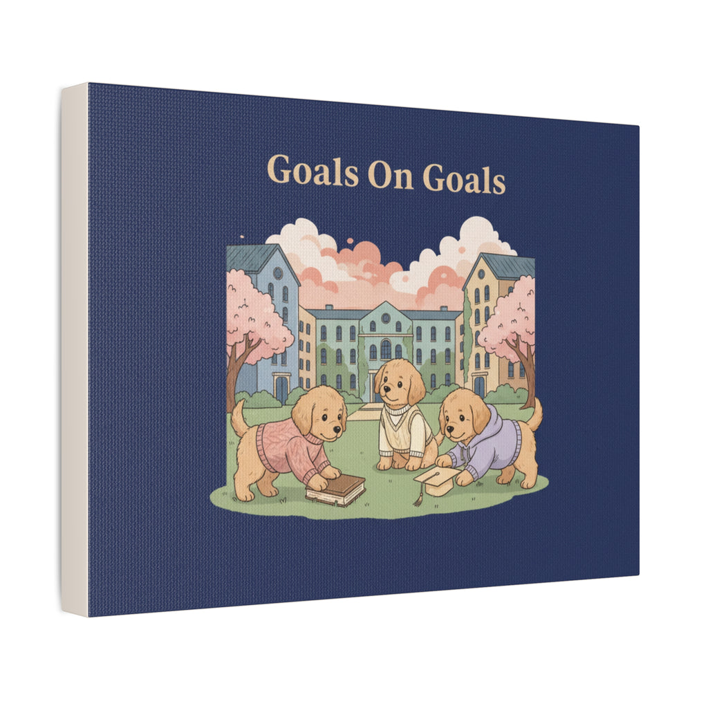 Goals on Goals Canvas Print – Home Decor