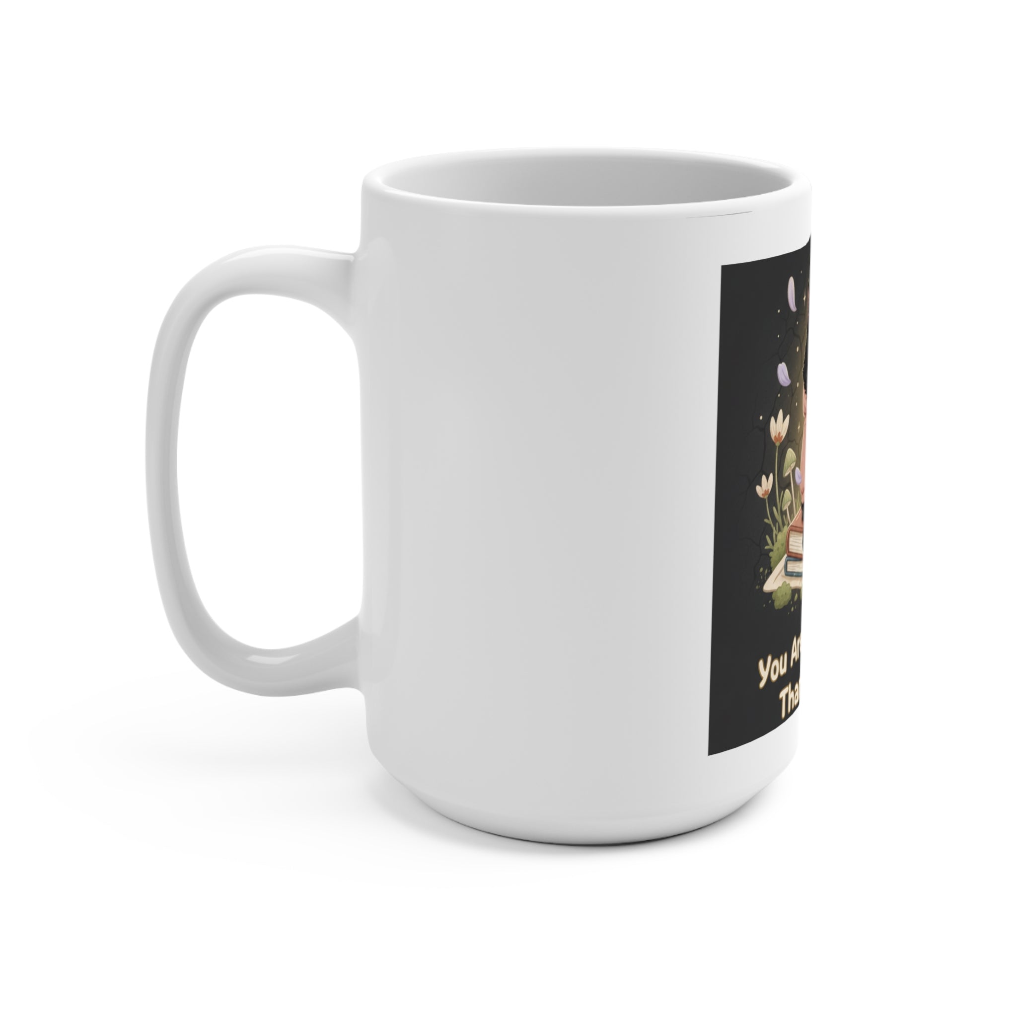 Black Cat Mug 15oz – You Are Doing Better Than You Think
