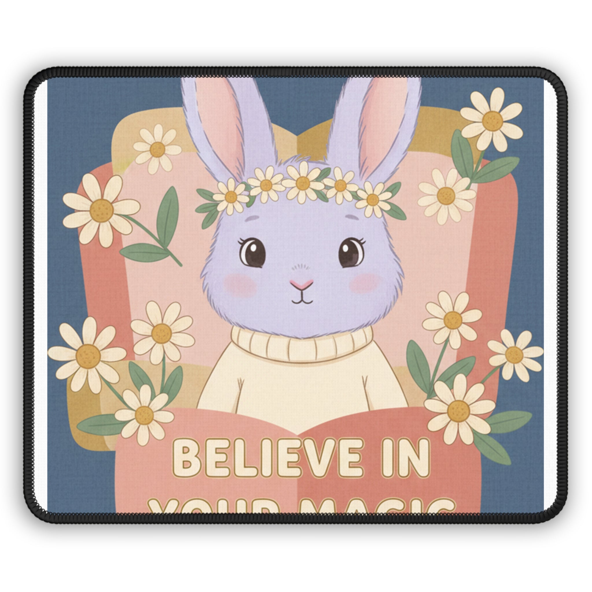 Bunny Mouse Pad – Believe in Your Magic