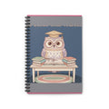 Owl Spiral Notebook – Be Gentle With Yourself