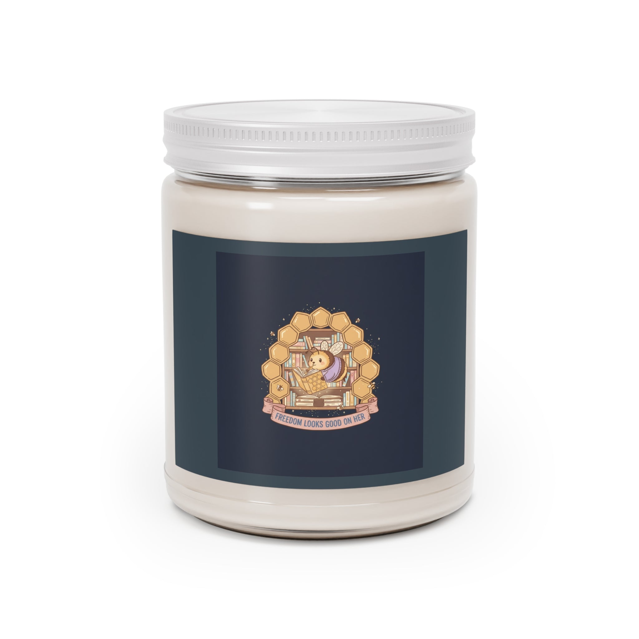 Honeybees Scented Candle – Freedom Looks Good on Her