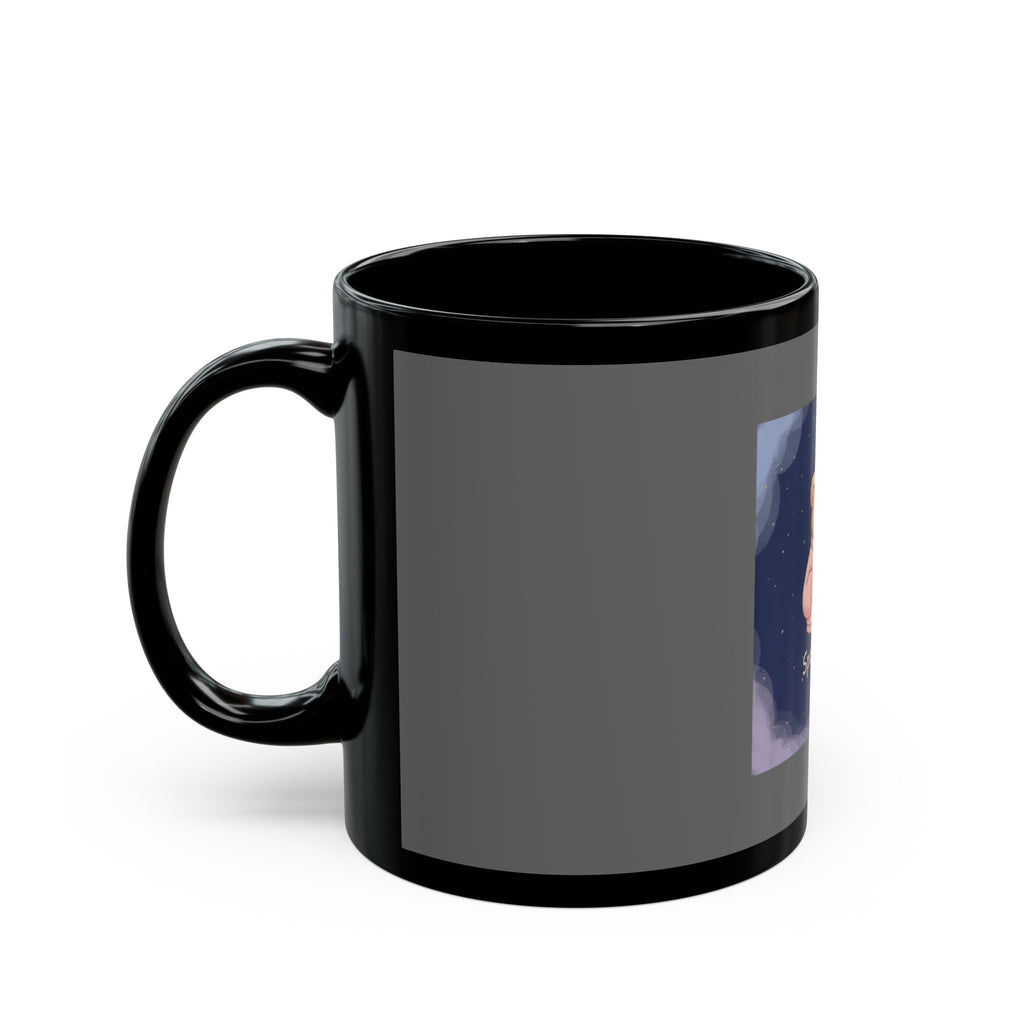 Bear Black Mug 11oz – Sparkle Daily