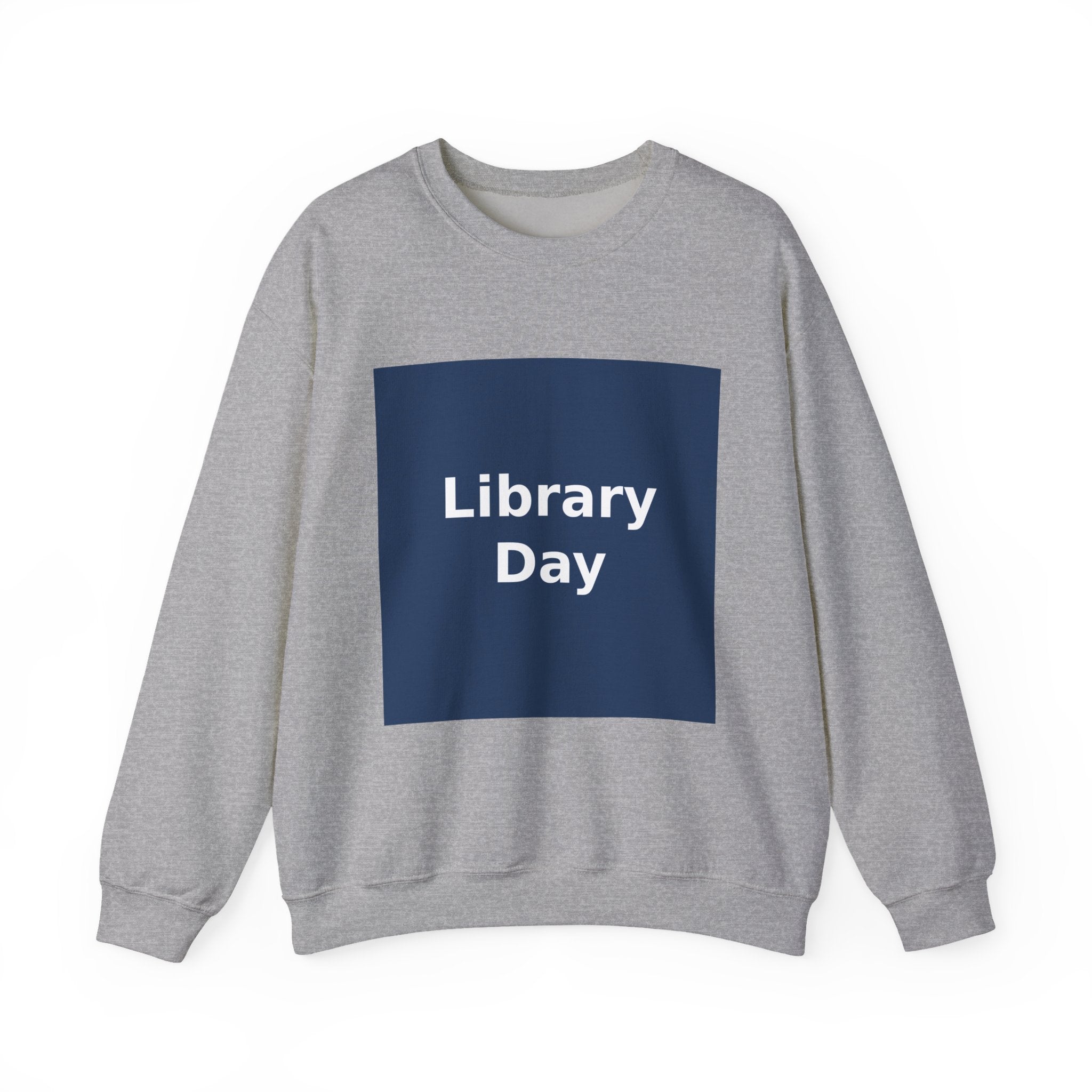 "Library Day" Black Cat Crewneck | College Girl Gift | Fashion | KayKay Classics
