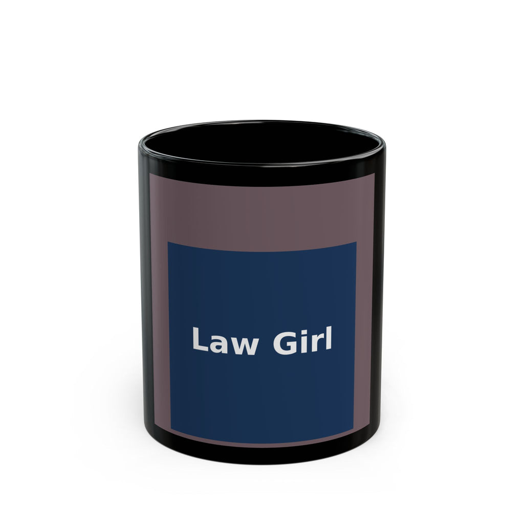 Law Girl - KayKay Black Mug