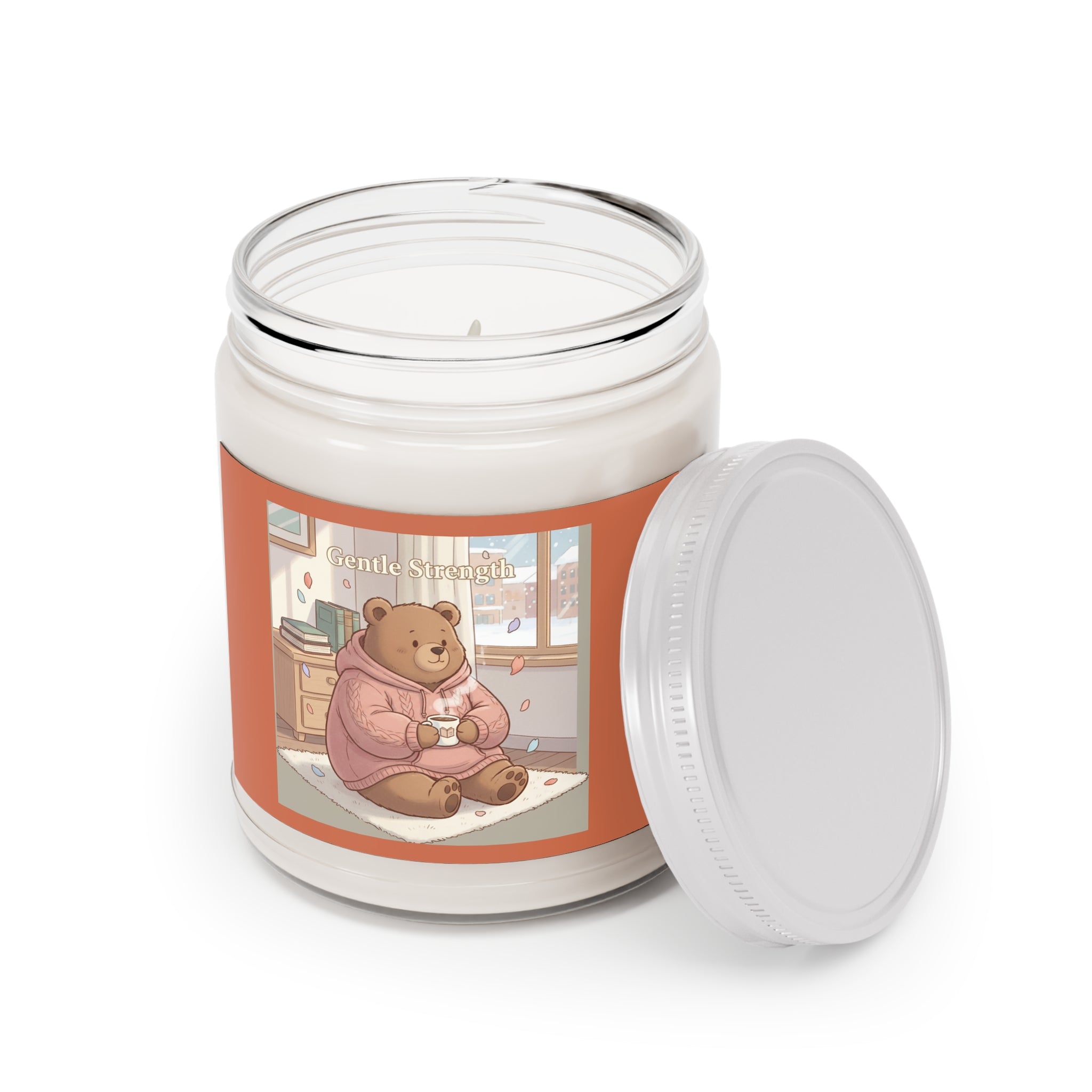 Bear Scented Candle – Gentle Strength