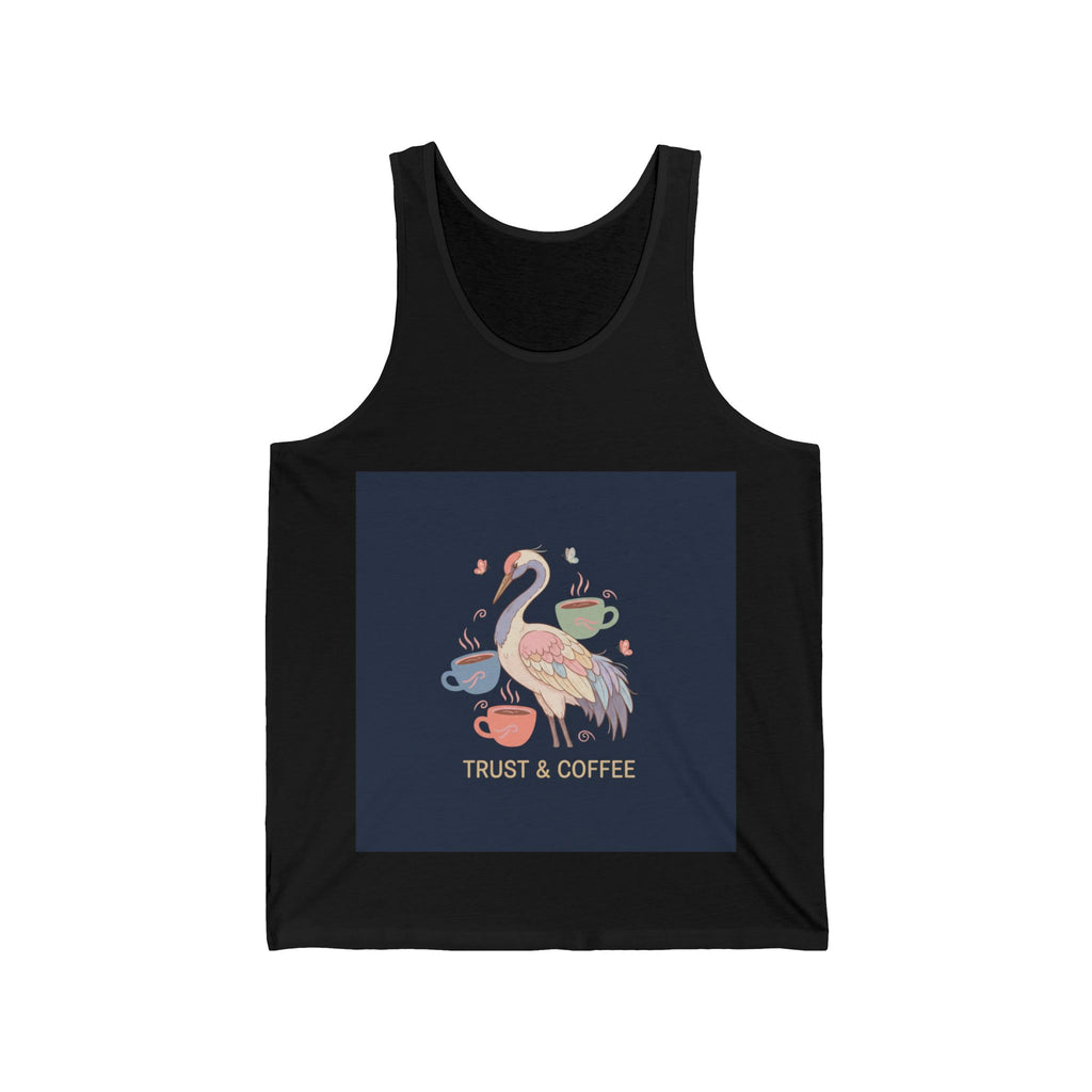 Crane Tank Top – Trust & Coffee
