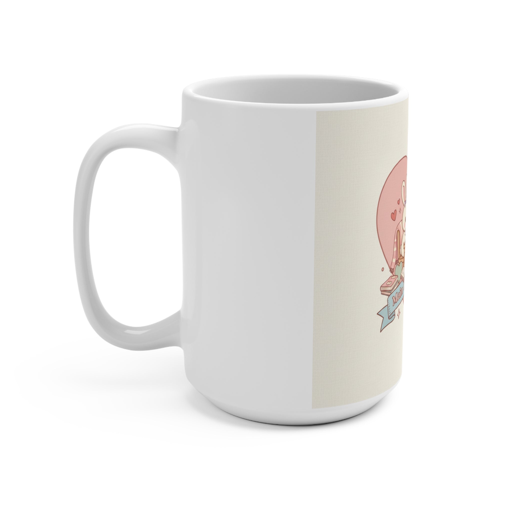 Main Character Energy Rabbits Mug 15oz