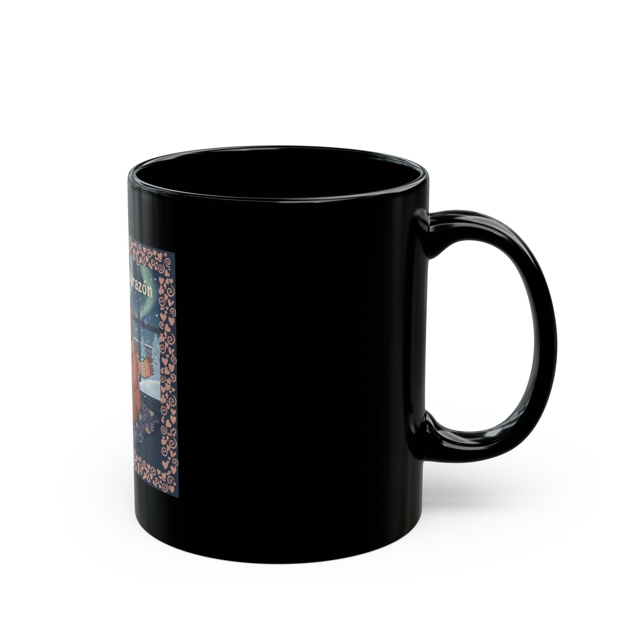 Bear Black Mug 11oz – Con Todo Mi Corazn