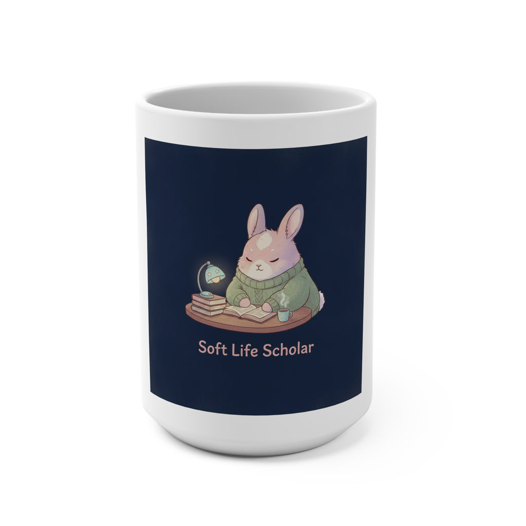 Bunny Mug 15oz – Soft Life Scholar