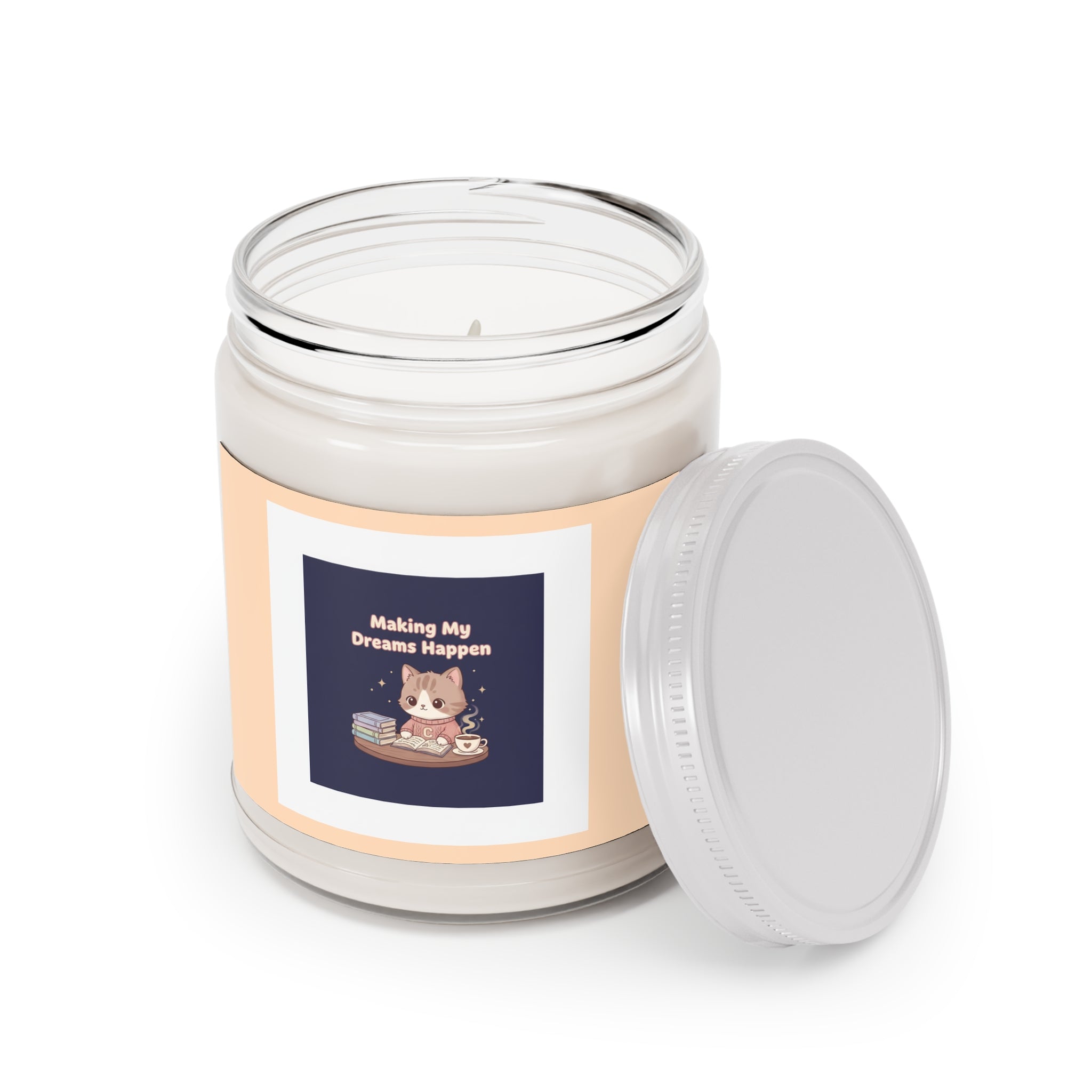 Cat Scented Candle – Making My Dreams Happen