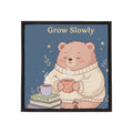 Bear Iron-On Patch – You Are Allowed to Grow Slowly