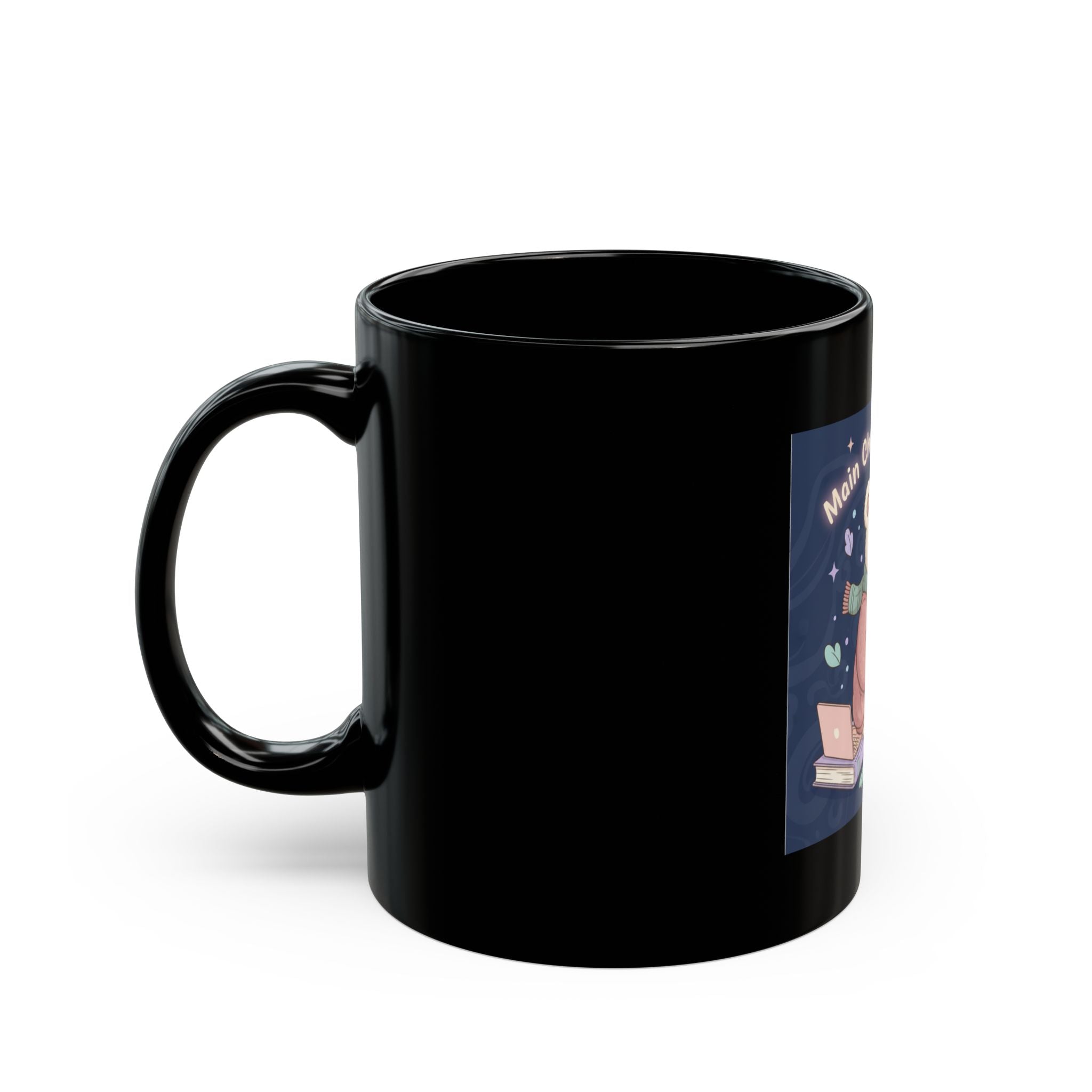 Bear Black Mug 11oz – Main Character Energy