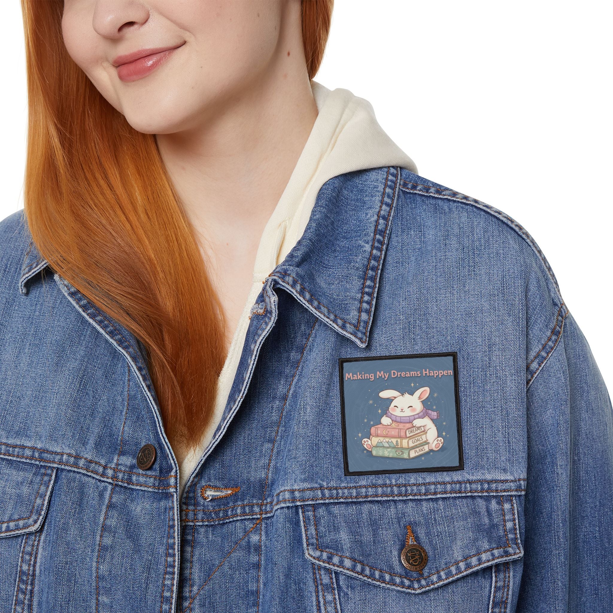Rabbit Iron-On Patch – Making My Dreams Happen
