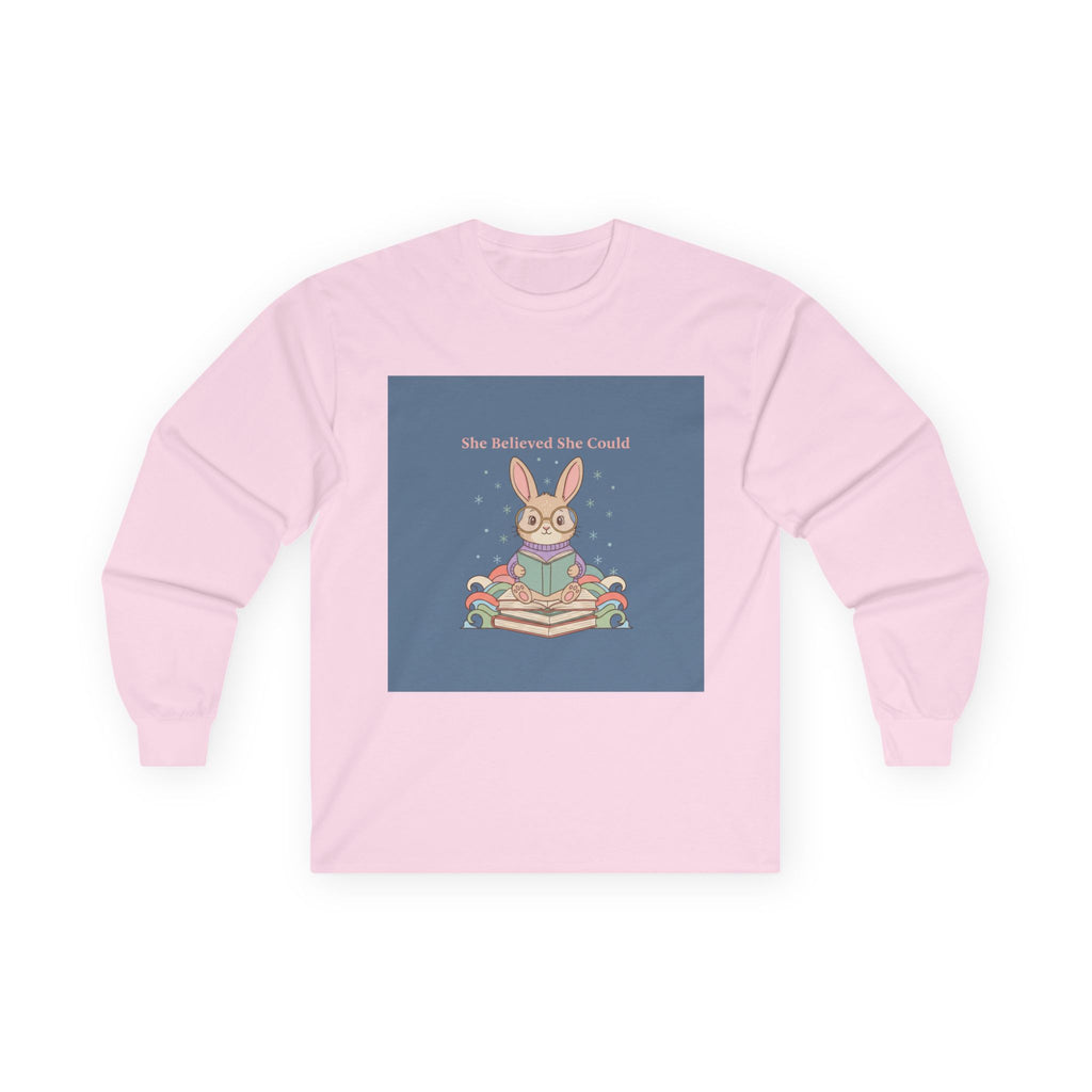 Bunny Long Sleeve Tee – She Believed She Could