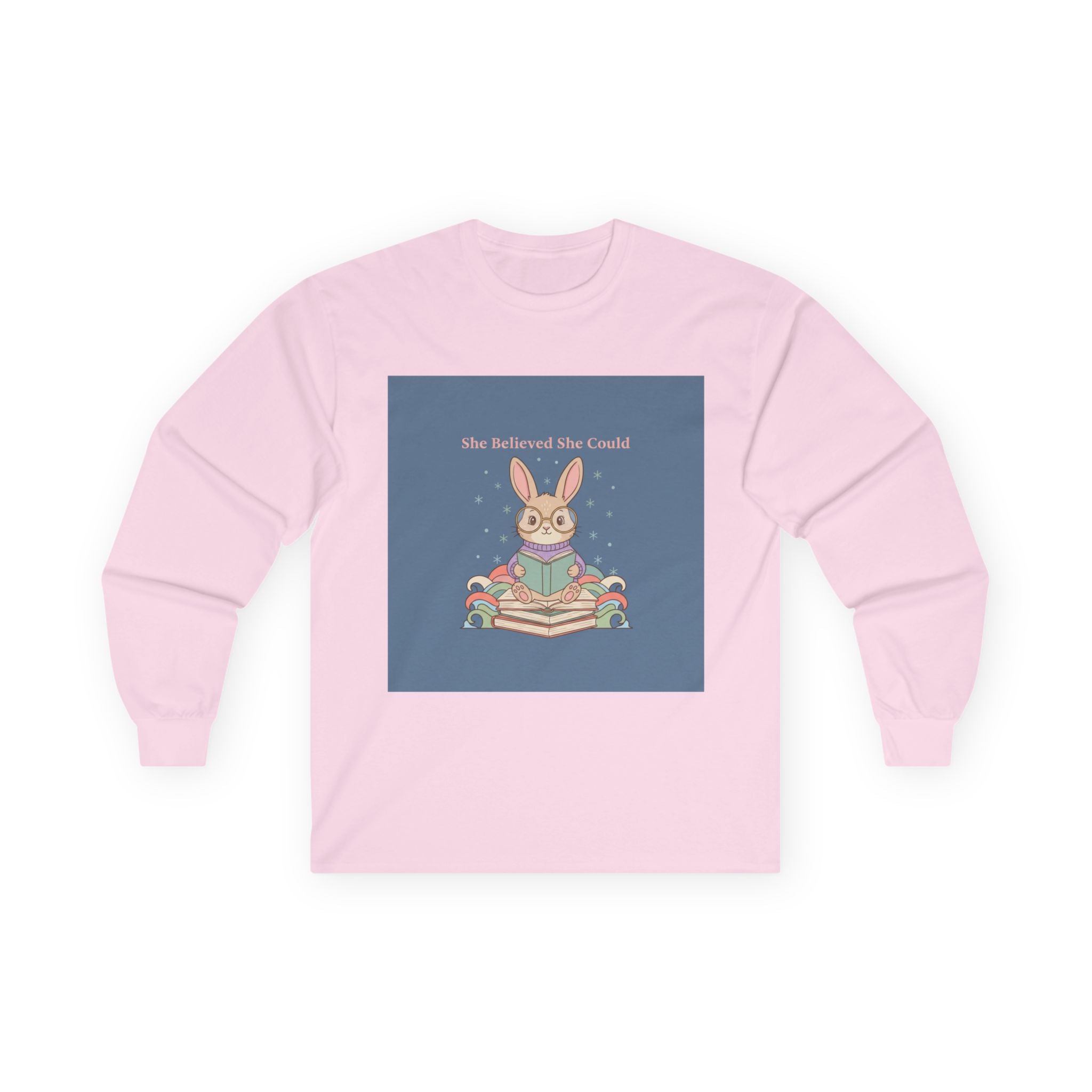 Bunny Long Sleeve Tee – She Believed She Could