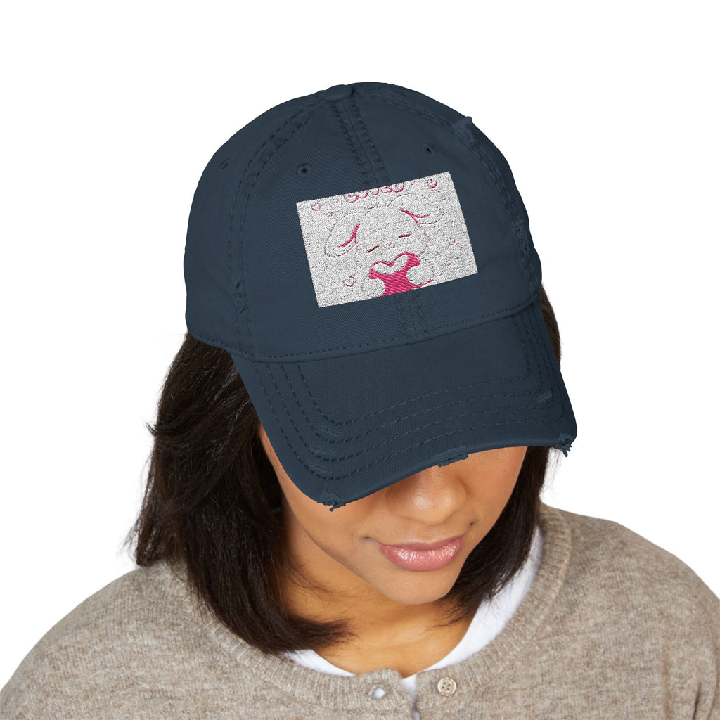 "YOU ARE SO LOVED" Black Cat Dad Hat | College Girl Gift | Fashion | KayKay Classics