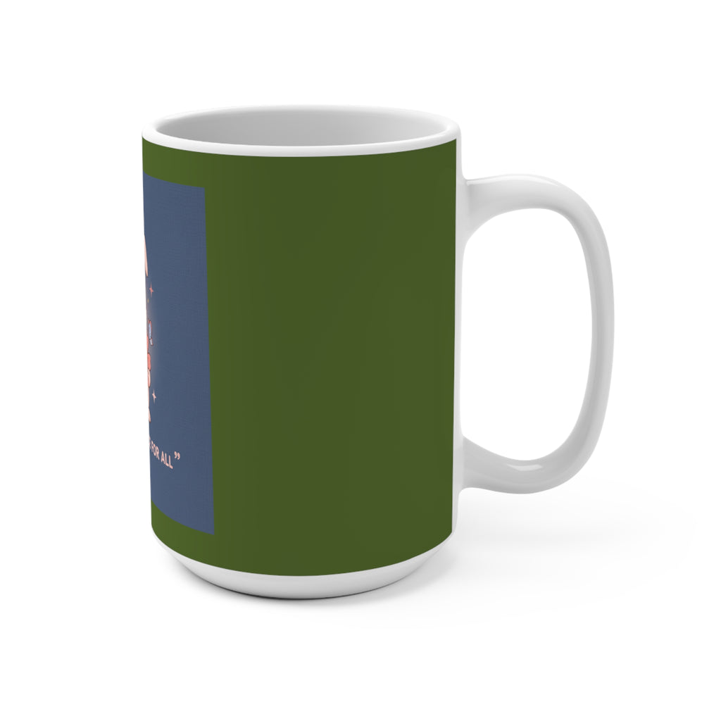 Rabbit Mug 15oz – Liberty and Justice for All