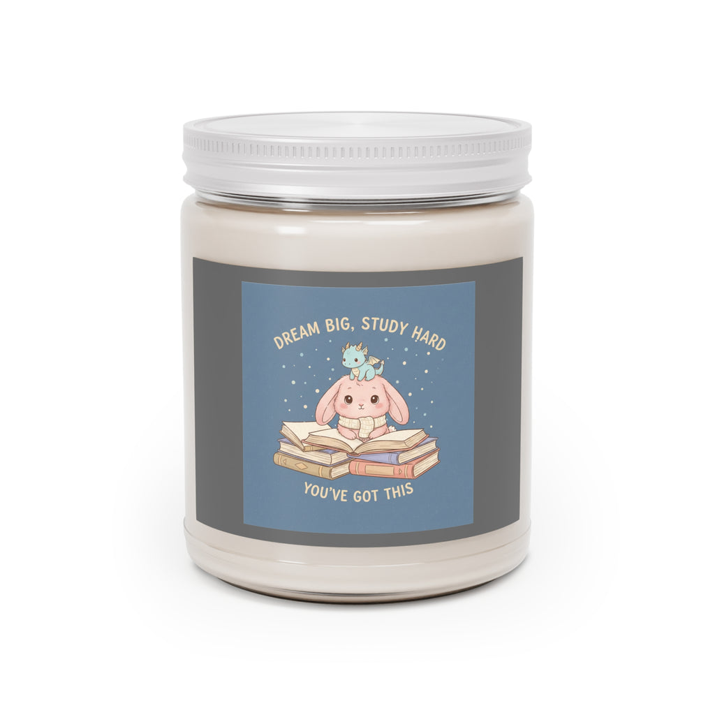 Bear Scented Candle – Dream Big Study Hard