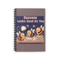 Honeybees Spiral Notebook – Success Looks Good on You