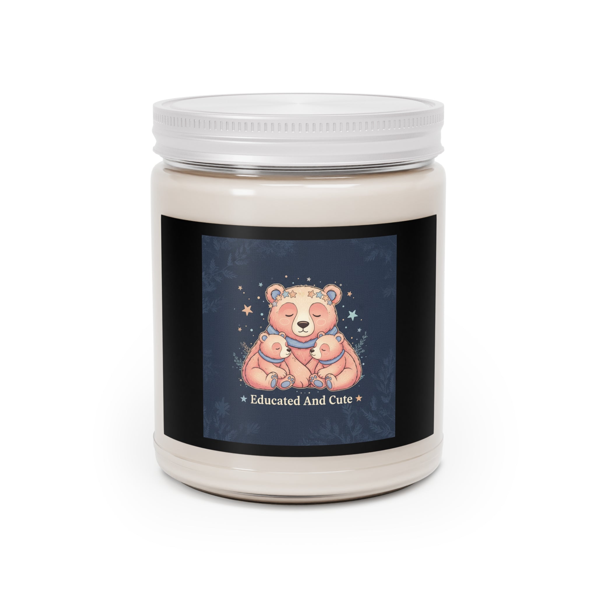 Educated And Cute Bear Scented Candle