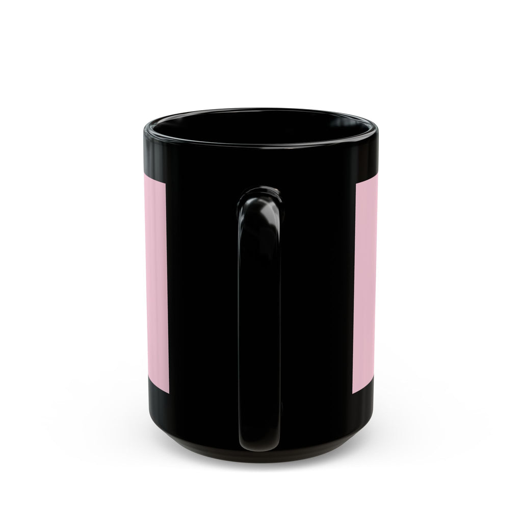 "Beauty Basics" Black Cat Black Mug | College Girl Gift | Fashion | KayKay Classics