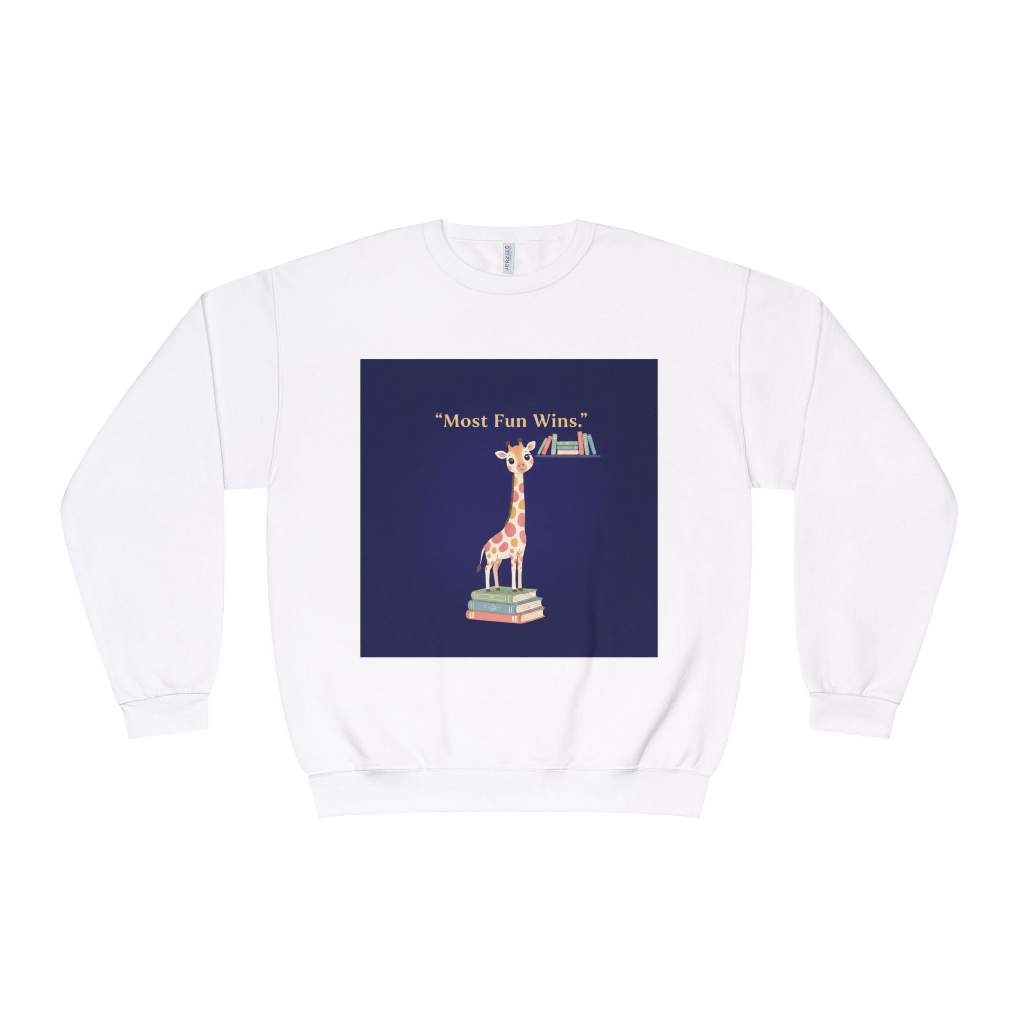 Giraffe Crewneck Sweatshirt – Most Fun Wins