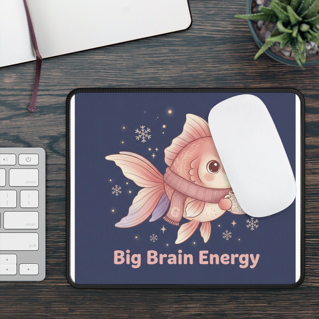 Bear Mouse Pad – Big Brain Energy