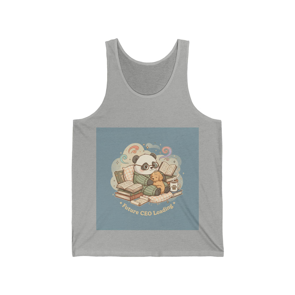 Future CEO Loading Panda, dog Tank Top
