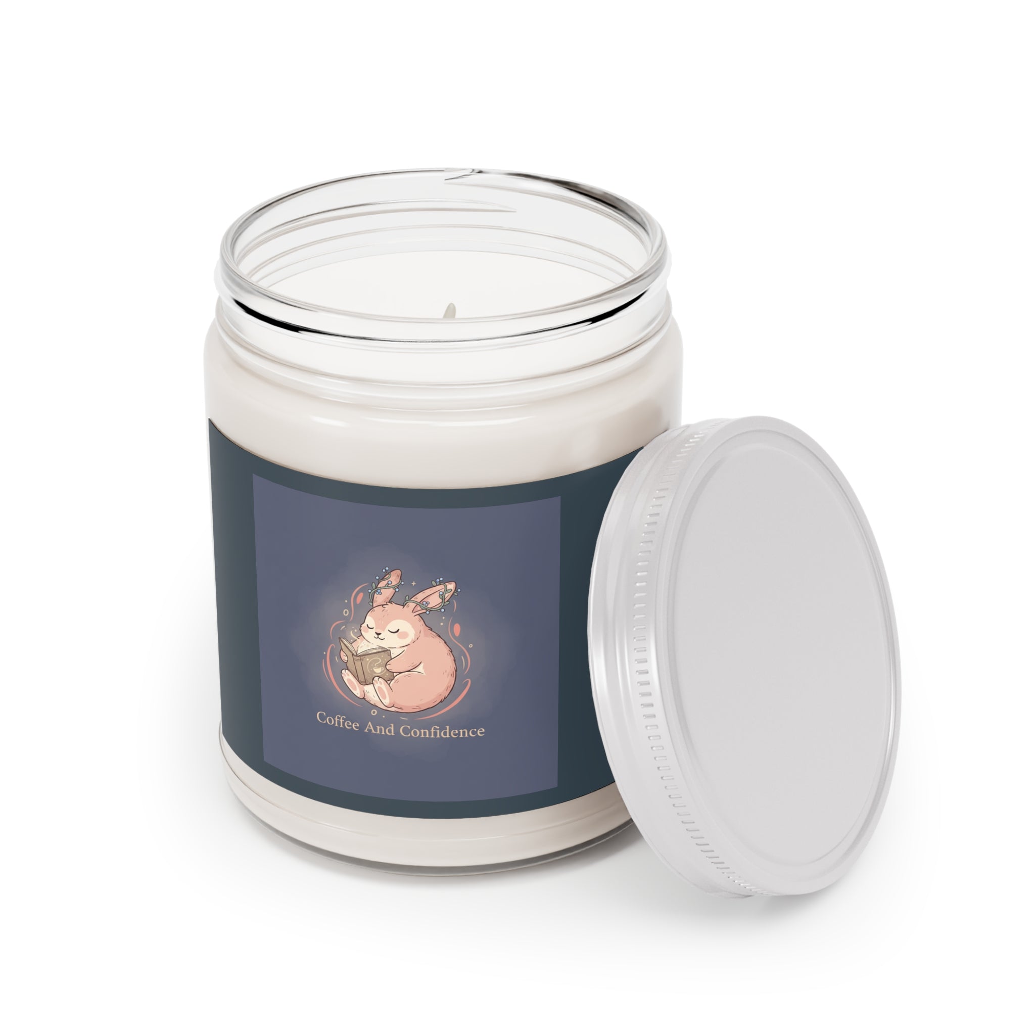 Bunny Scented Candle – Coffee and Confidence